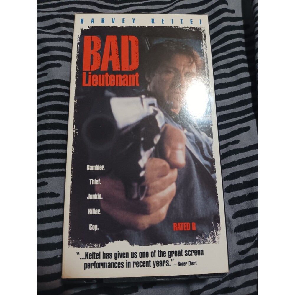 Bad Lieutenant (VHS, 1993, R Rated Version)